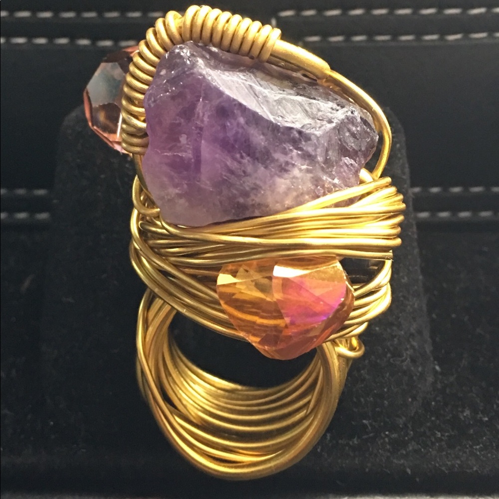 THE AMETHYST ROCK, the only one kind find